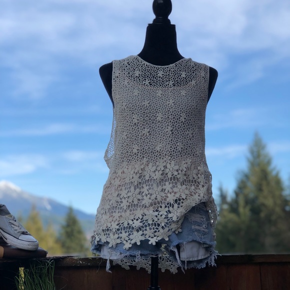 Crotched Boho tank - Picture 2 of 4